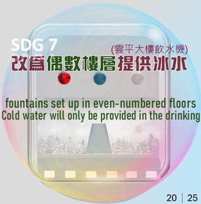 2025雲平大樓改為僅在偶數樓層始設置冰水(原網頁開啟,放大同一張圖片)